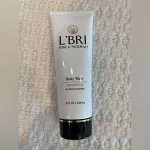 L'BRI Body Wash Mandarin Fig Pure & Natural 8 oz. Sealed New